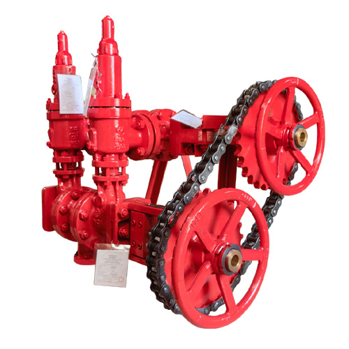 Prussure Safety Valve With changeover valve(double control)